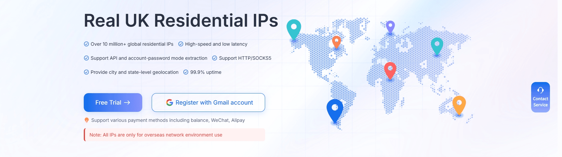 IPDeep UK Proxy IP