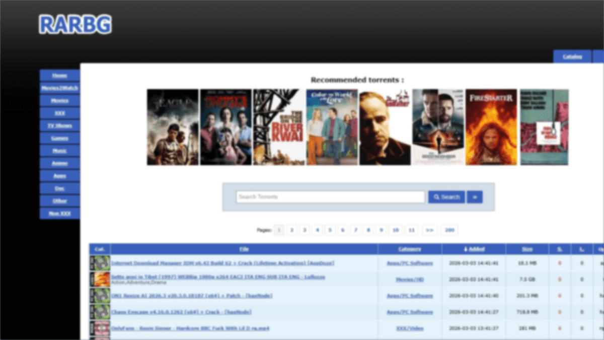 Proxies RARBG 2026 : Derniers liens fonctionnels