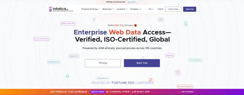Infatica 的 SOCKS5 代理