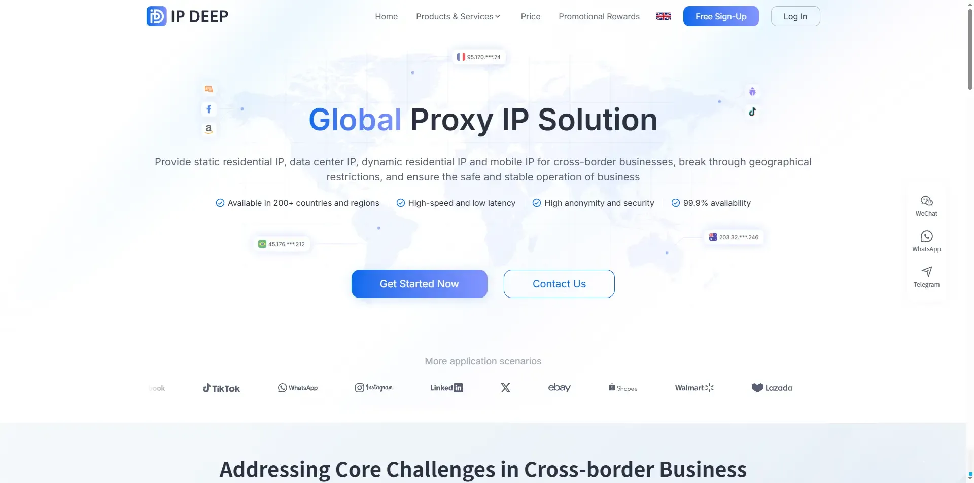 IPDEEP Global Proxy IP