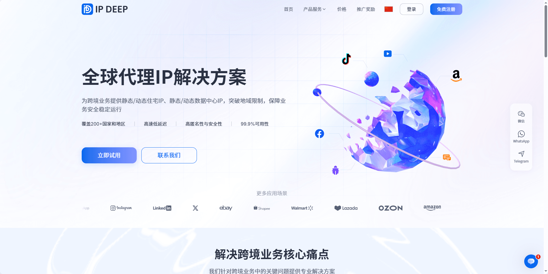 IPDEEP Global Proxy IP