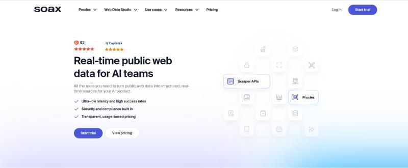 SOAX 的 SOCKS5 代理