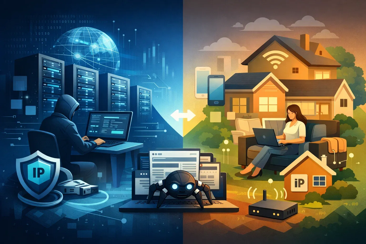 动态数据中心代理 vs 动态住宅代理：哪种适合你？